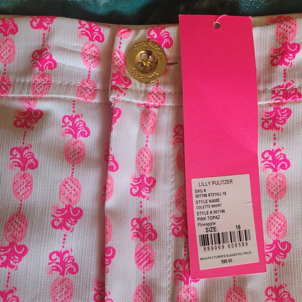 NWT Lilly Pulitzer Colette Skort